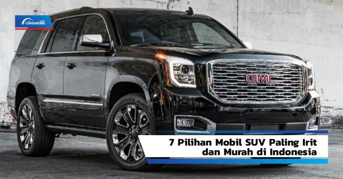 Mobil SUV Paling Irit Bahan Bakar di Tahun Ini